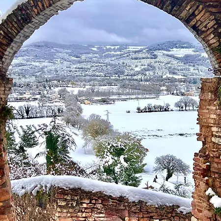 Ferienhaus La Gemma Del Subasio Nel Castello Di - Spello